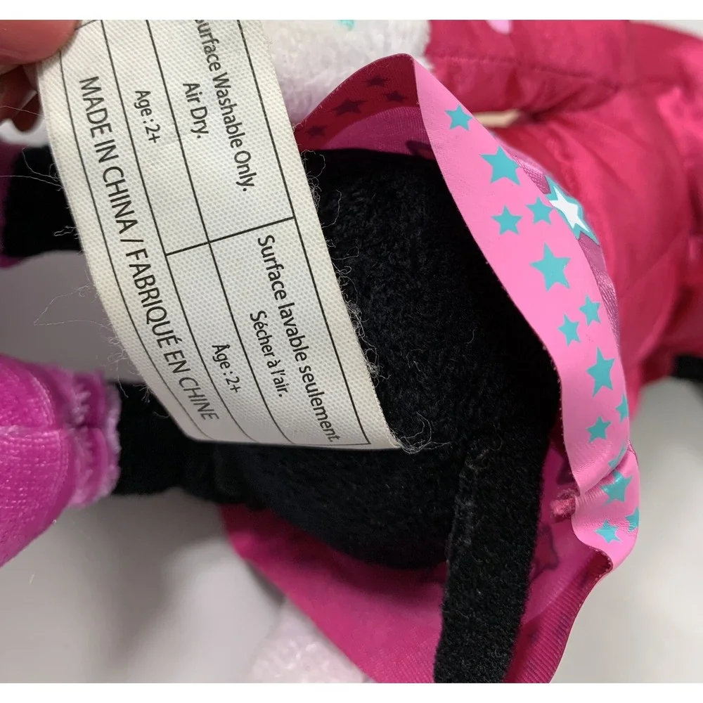 Disney Rockstar Minnie Mouse‎ in Pink Star Bow 12
